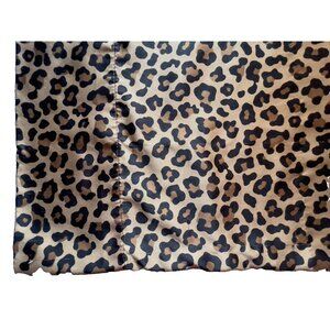 LEOPARD Animal Print Satin Pillowcase King Size 20"W x 32"L Luxury Spa Silky